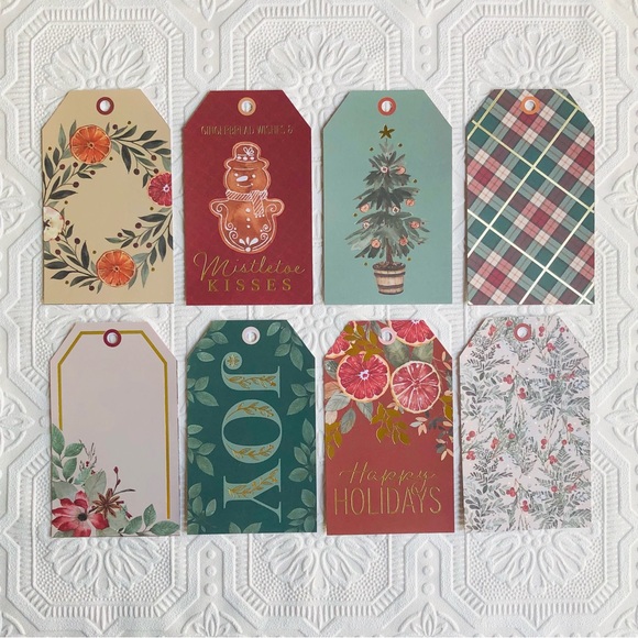 Holiday Spice Christmas Tags 8 ct - Picture 9 of 16